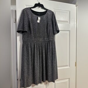 Lane Bryant - Shimmer - Midi Flare Dress - New
